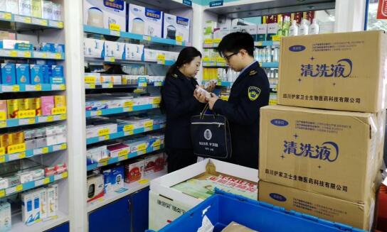 涪城区卫生执法监督大队 强化消毒产品监管 保障群众健康权益