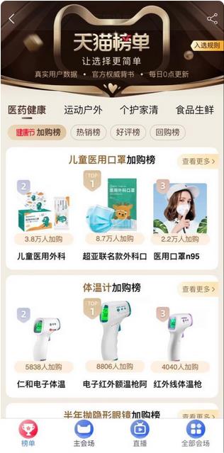 天猫健康节主会场上线 4月11日晚8点正式开启健康增强用品组合装新体验